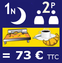 1 nacht 2 personnen 73